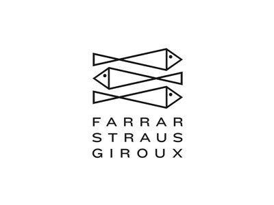 Post image for Farrar Straus and Giroux Books for Young Readers featuring their logo which is a geometric graphic of three fish facing alternate directions above the text "Farrar Straus and Giroux" in all uppercase letters.