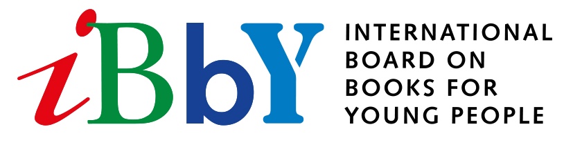 Post image for the International Board on Books for Young People featuring the board's logo to the left which is the organization's acronym in alternating lowercase and uppercase letters and in varying fonts and bright colors including red, green, dark blue, and light blue and the text "International Board on Books for Young People" in black uppercase letters and in a sans-serif font to the right.