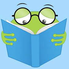 Hero image of the Publisher's Weekly Children's Bookshelf featuring the logo for the Children's Bookshelf which is a graphic of a frog with glasses reading a book.